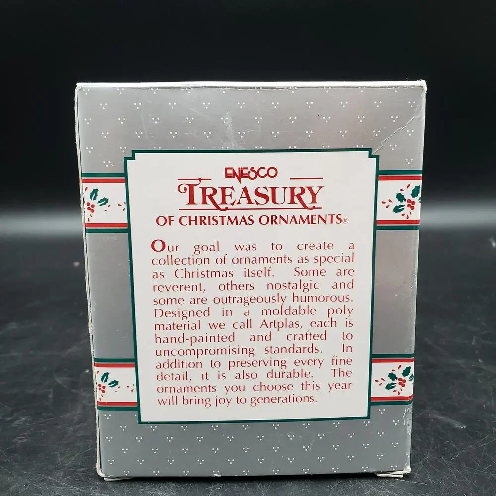 Enesco Treasury of Christmas Ornaments One Small Step Apollo 11 1994 NIB